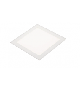 Painel LED embutir quadrado branco 32W 3000K - Pix