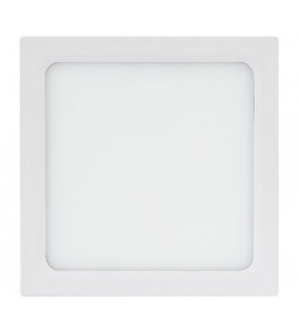 Painel LED embutir quadrado 18W 6500K 22cm Brilia
