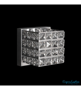 Arandela Cristal Carpo fechada