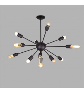 Pendente Sideral 12xE27 PT/CB-M