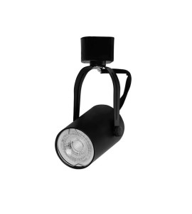 Spot Lille MR16 preto para trilho eletrificado