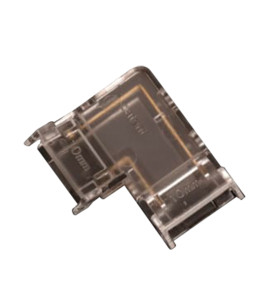 Emenda 90º para fita LED 8mm ou 10mm