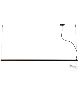 Pendente régua Garbo luz direta 23x17x1500mm branco