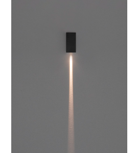 Balizador de sobrepor Wall micro LED 2,5W 3000K 4º preto