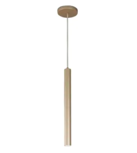 Pendente Ducto Ø3,8x40cm MR11 champanhe