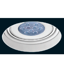 Embutido borderless PAR20 redondo branco