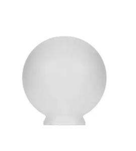 Esfera 10x15cm lisa fosca com colar