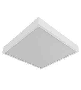 Plafon quadrado de sobrepor 30cm branco