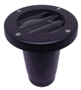 Embutido de solo PAR20 com grade preto