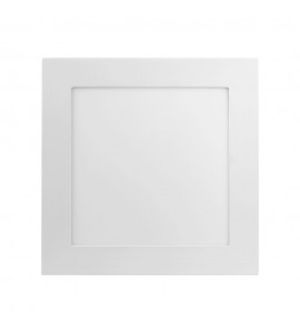 Painel LED embutir quadrado 12W 5700K 17cm - Save Energy