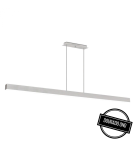 Pendente Hall LED 38W 3000K dourado ono