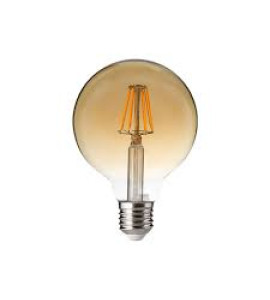 Lâmpada balloon G95 LED 4W 2400K Pix