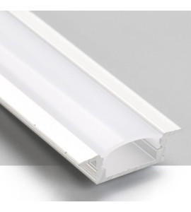 Perfil de embutir 26x7mm branco
