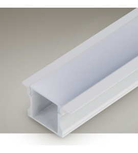 Perfil de embutir 24x15mm branco