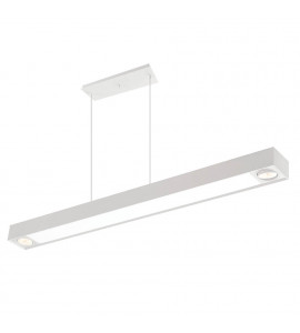 Pendente Sobrepor III 2xT8 60cm+2xDicróica BT