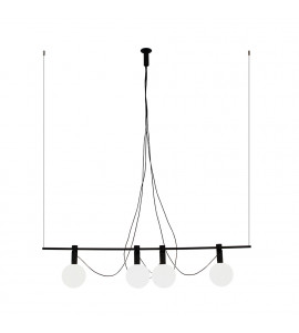 Pendente Hook 4 esferas PT