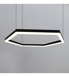 Pendente Linea Hexagonal 60W 3000K PT