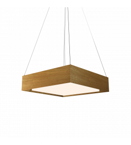 Pendente 1/2 Esquadro 60x60 Louro freijó