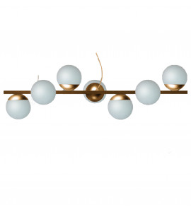 Pendente Spirale champanhe