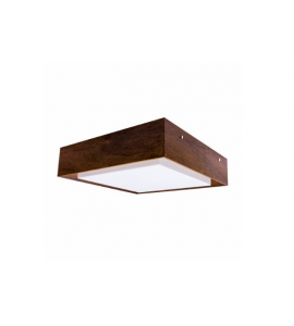Plafon Meio Squadro 50x50 Imbuia