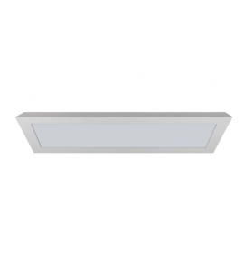 Painel LED sobrepor retangular 120x20cm 36W 4000K - Romalux