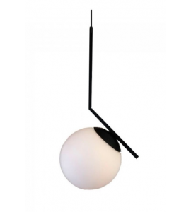 Pendente preto esfera