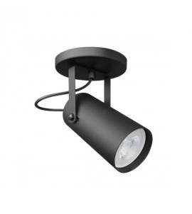 Spot PAR20 na canopla preto