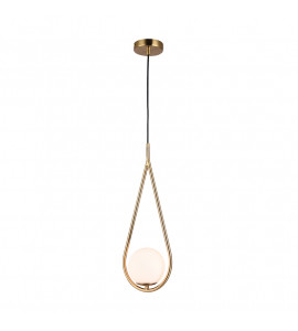 Pendente Pingo bronze e branco