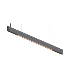 Pendente Job mista LED 40W 3000K preto