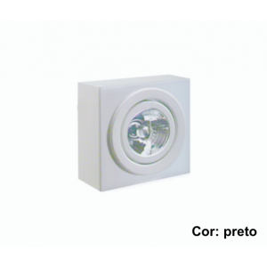 Plafon de sobrepor para lâmpada AR70